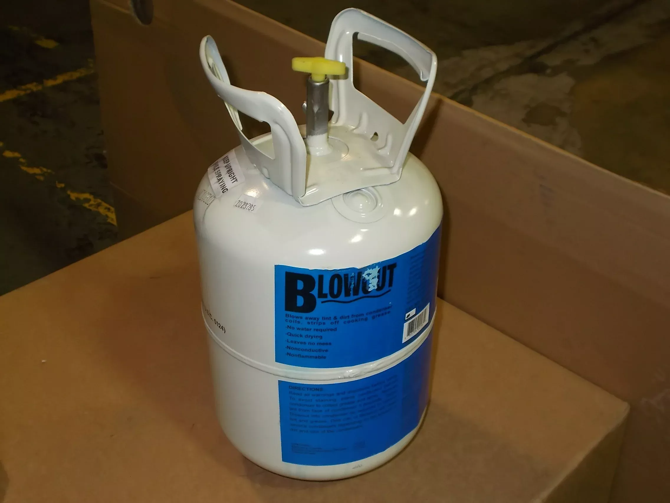 15 Pound Blowout Cyclinder