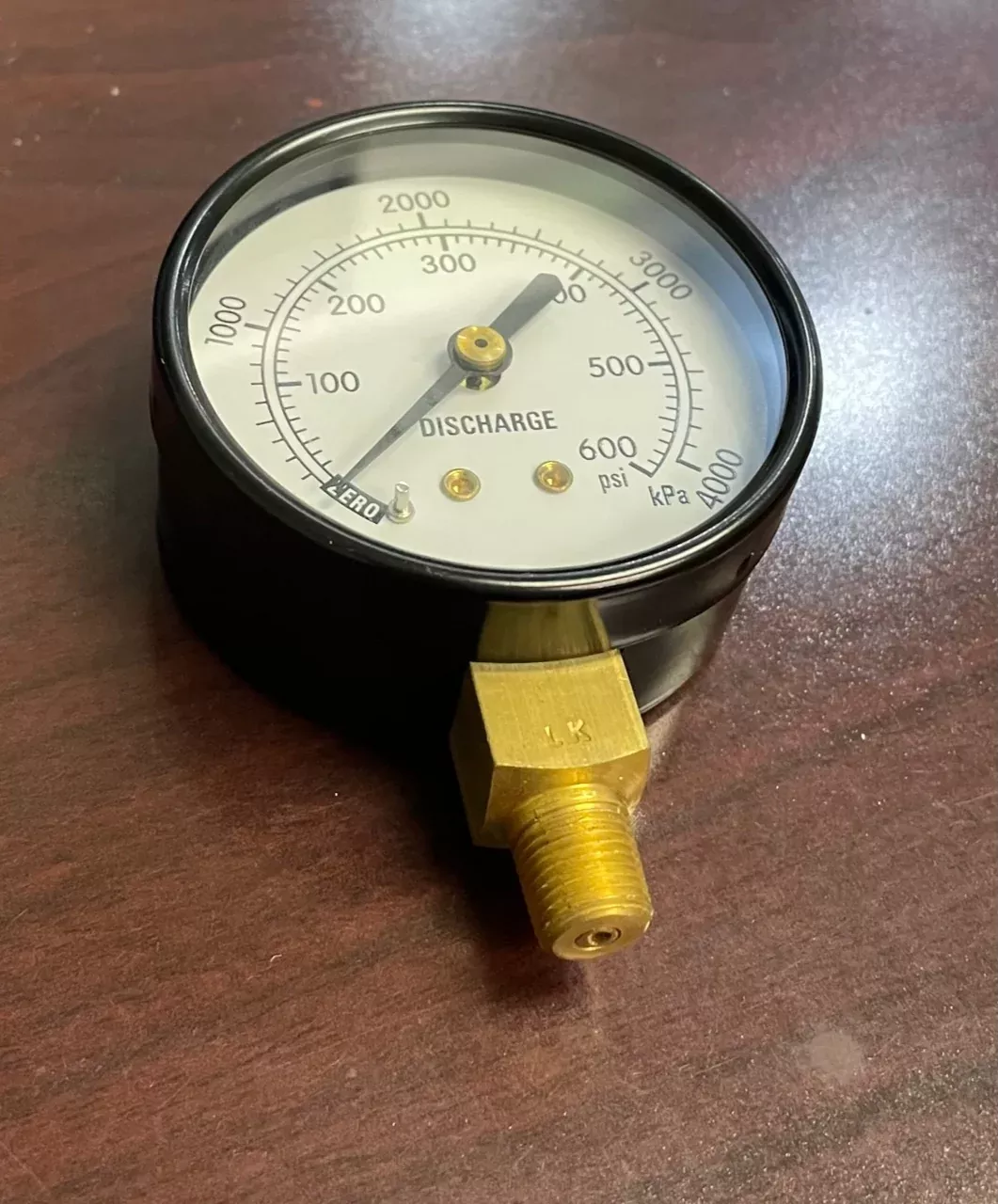2-1/2" Temp Gauge Dial, 0-600 PSI