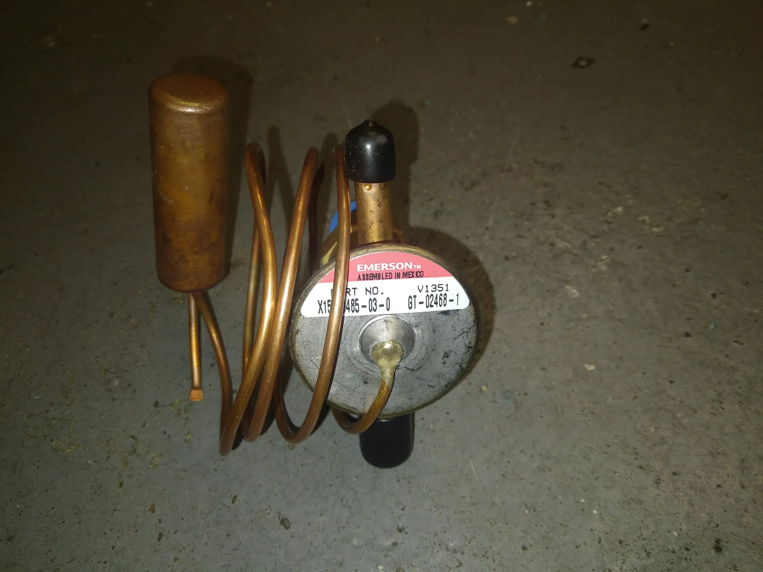 2-1/2 Ton Thermostatic Expansion Valve W/Bleed Port And 30 CapillaryR-22"