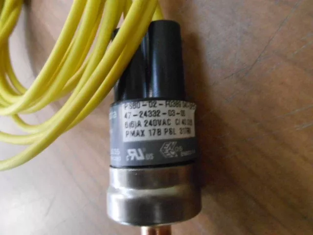 240 VAC Low Pressure Switch