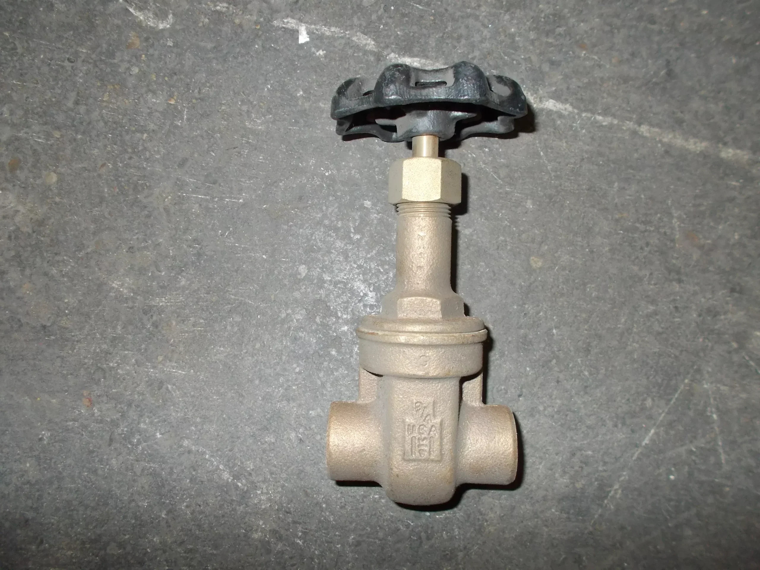 3/4" Sweat Brass Rs Gate Valve