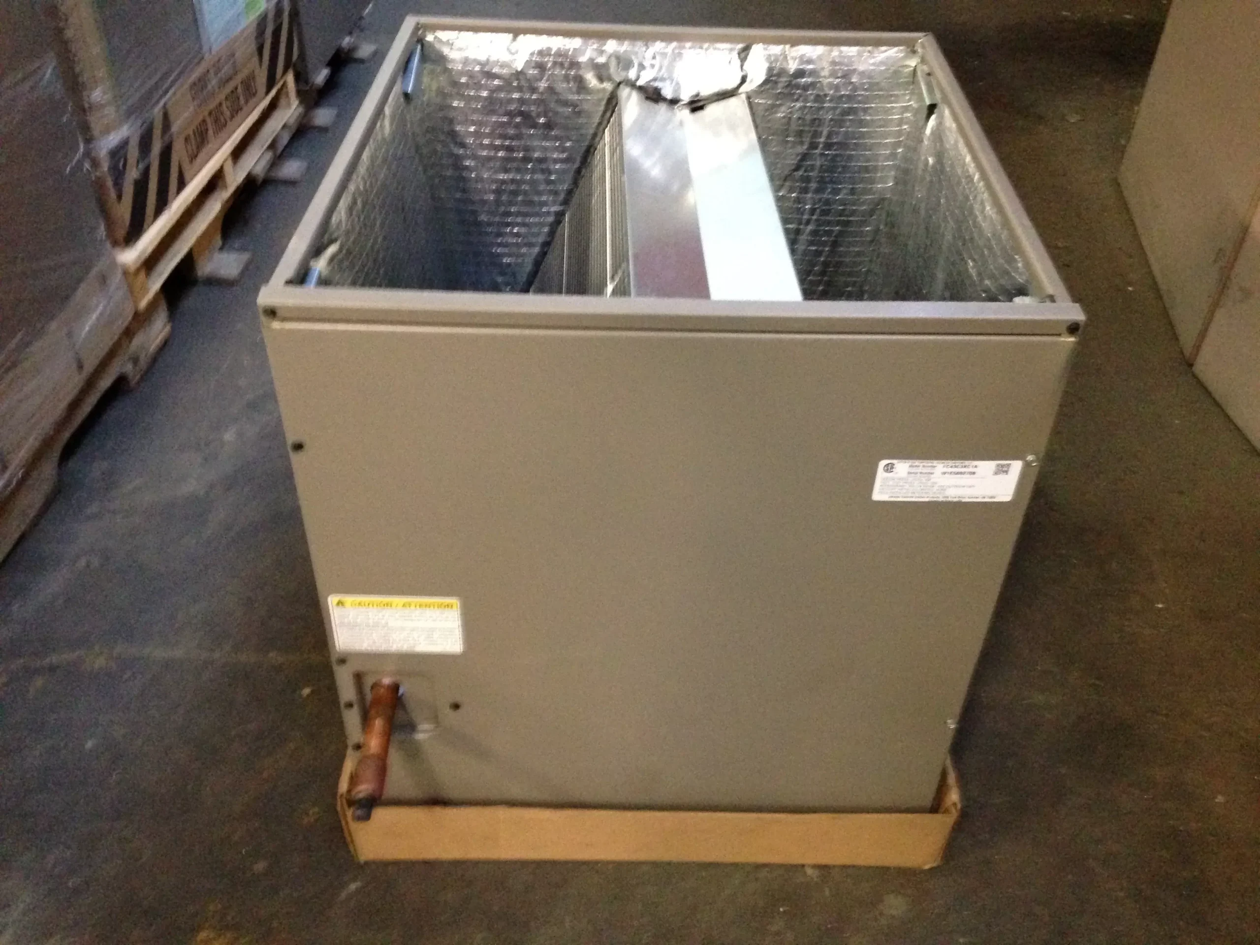 3.5 Ton AC/HP Upflow Cased A Coil
