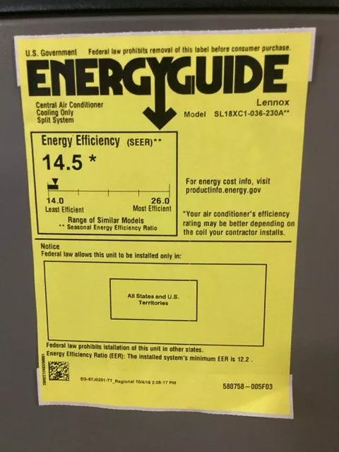 3 Ton Single Stage Split-System Communicating Compatible Air Conditioner 208-230/60/1 R410A 18 SEER