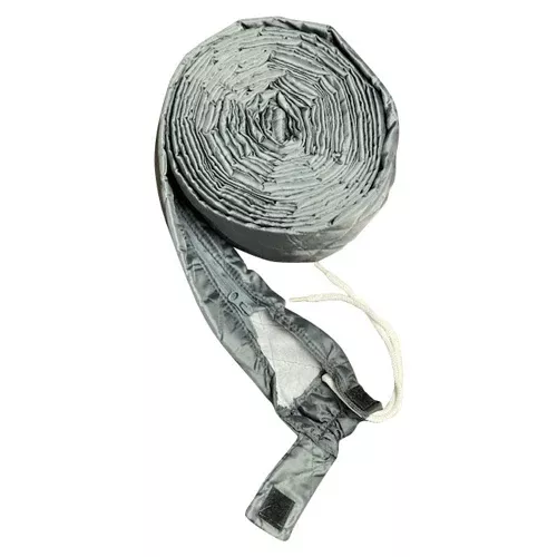 30 Foot Quilted Central Vacuum Hose Sock with Zipper