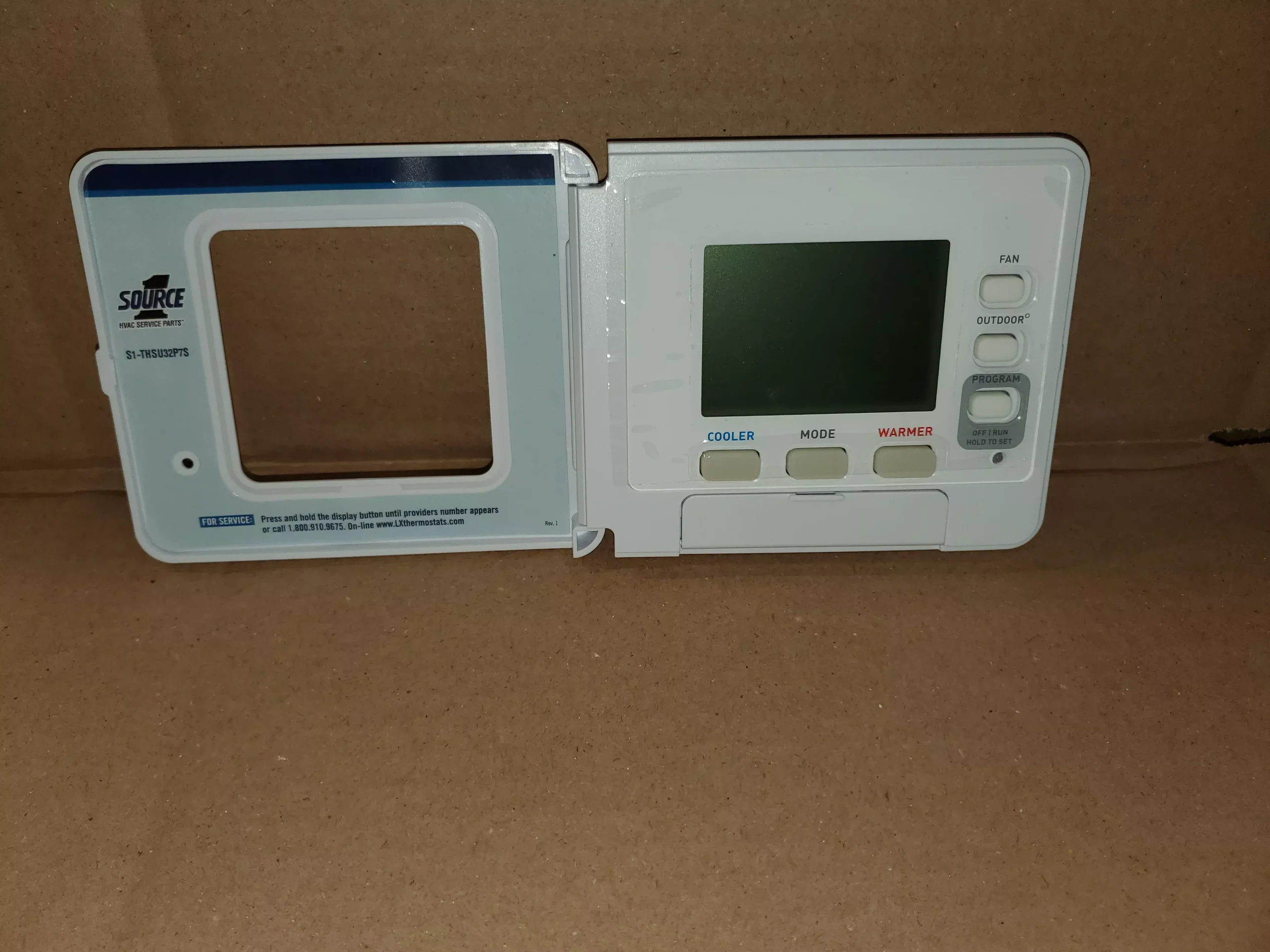 4 Heat/2 Cool Programmable Digital Thermostat