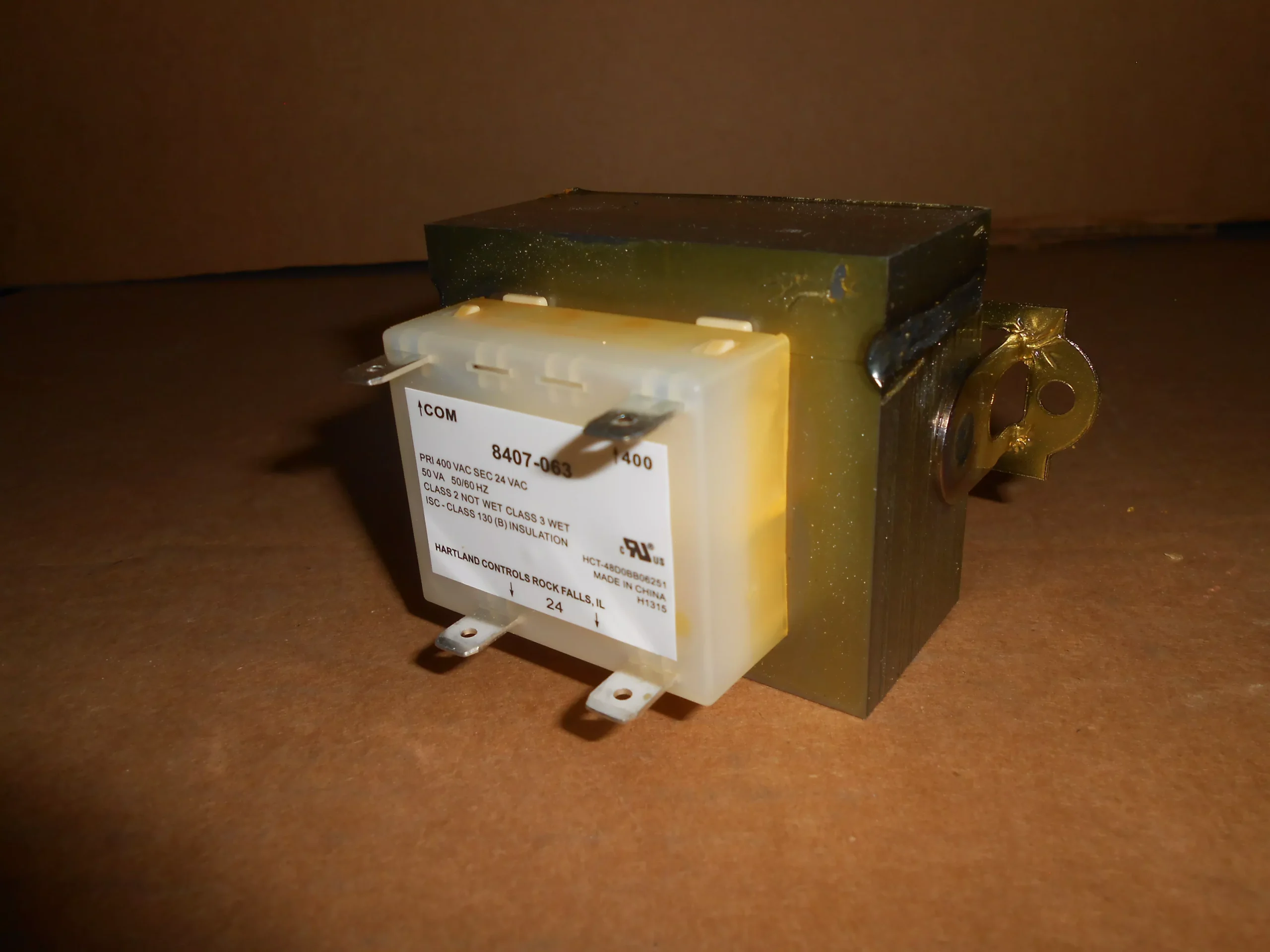 50 VA Transformer Leads Primary 400V/Sec 24V