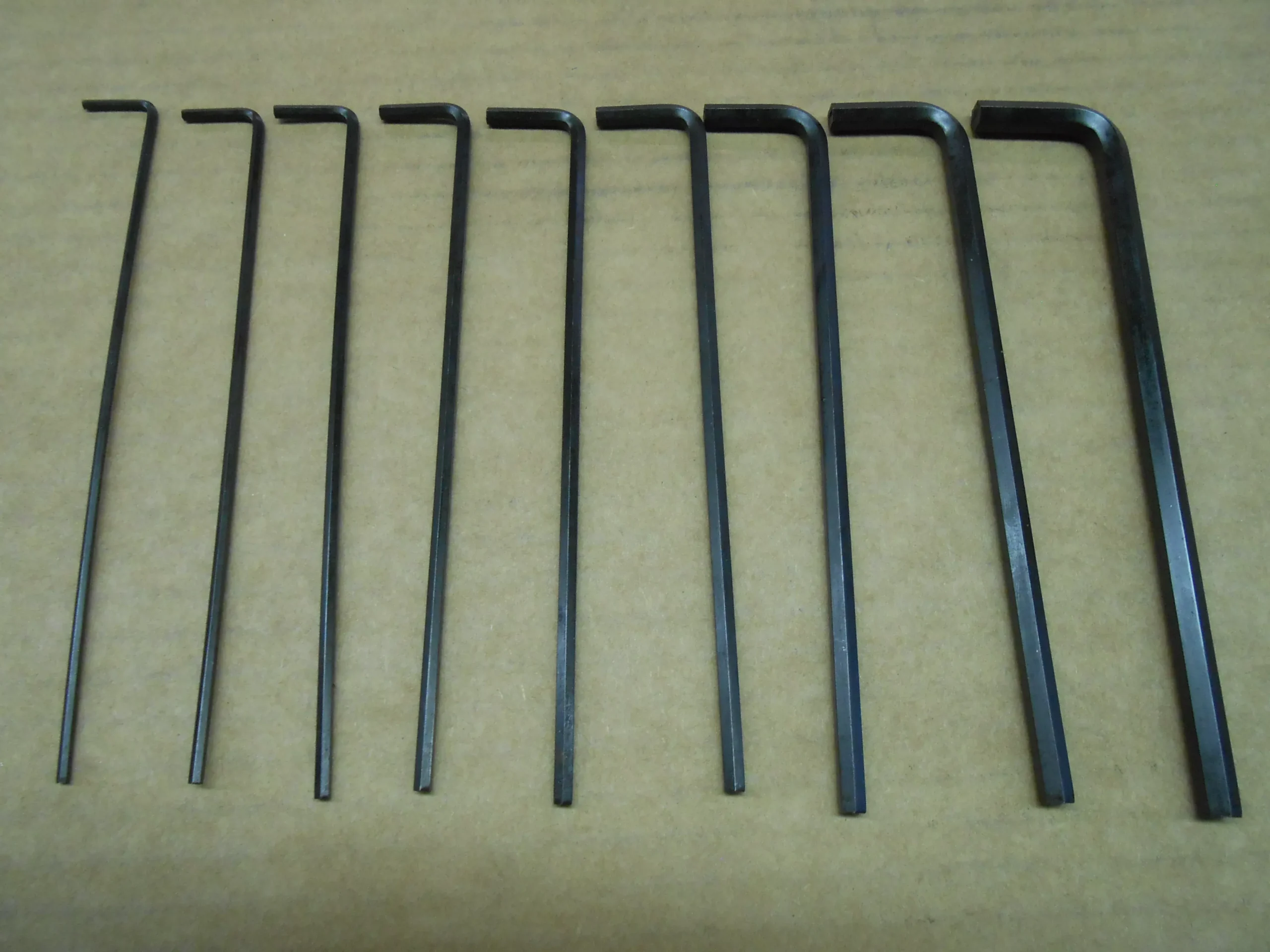 6" HEX KEY WRENCH SET