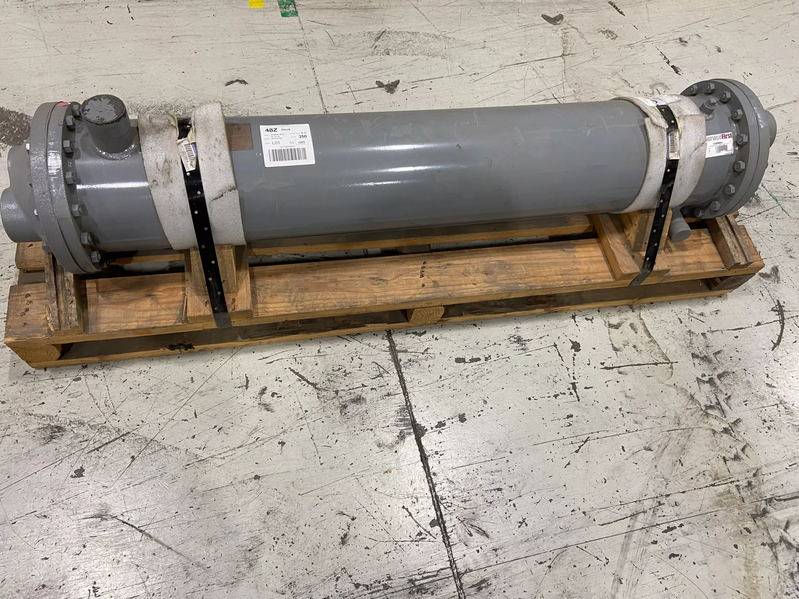 65 Ton Fresh Water Condenser 2 Passes 1 Circuit