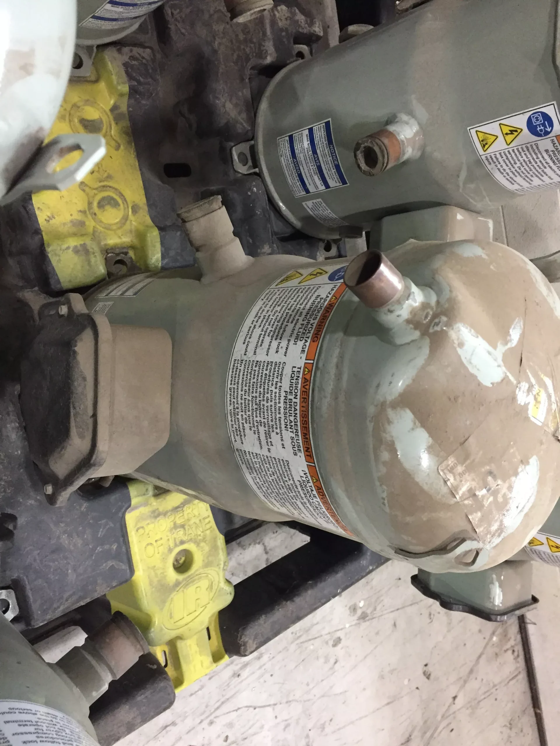 8.75 Ton Ac/HP Scroll Compressor, 200-230/60/3 R-410A