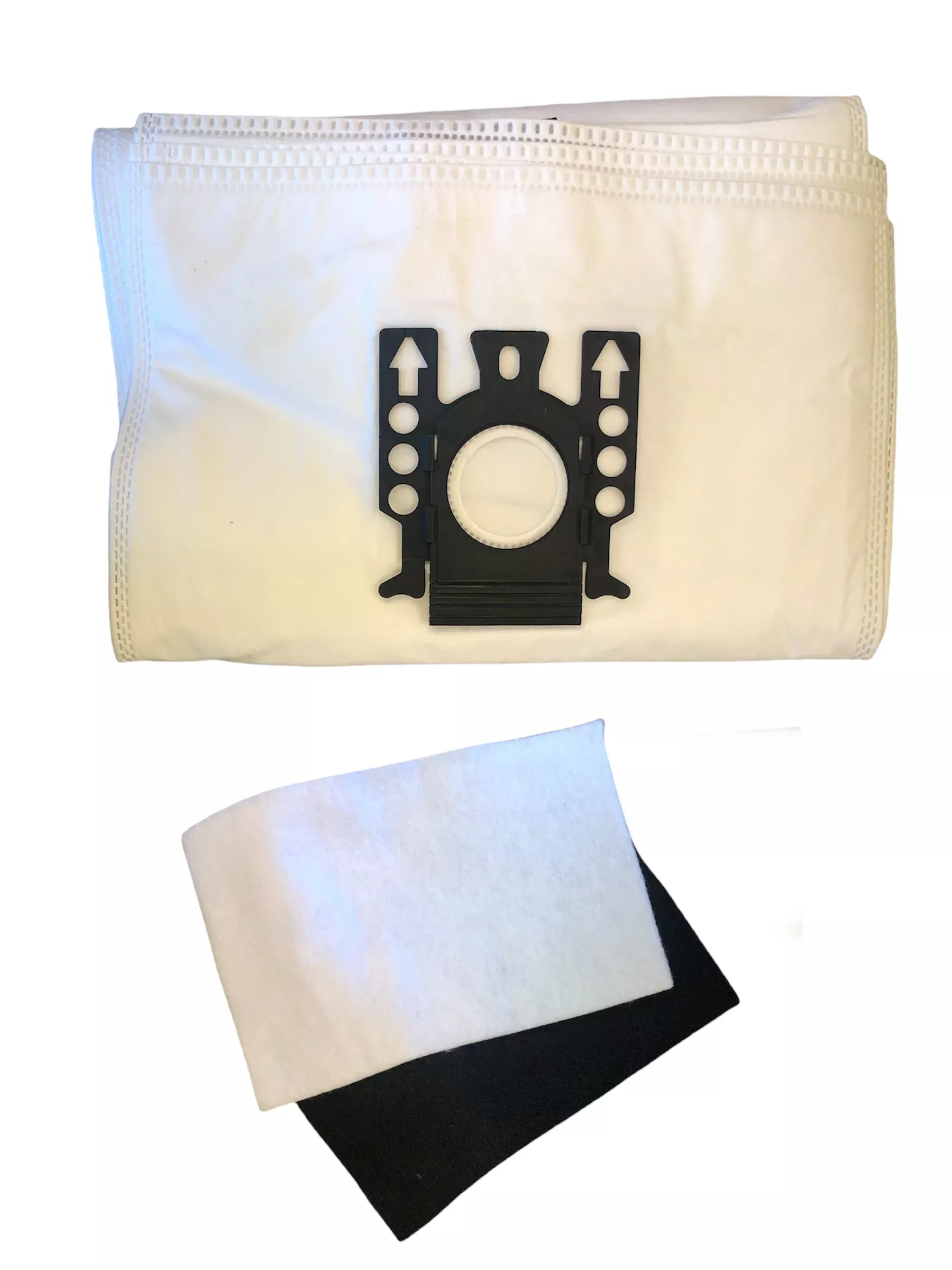 9 Replacement HEPA Miele 314 White Star Dustbags & 2 Filters