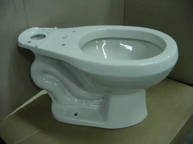 Altimaiii Round Toilet Bowl Bone