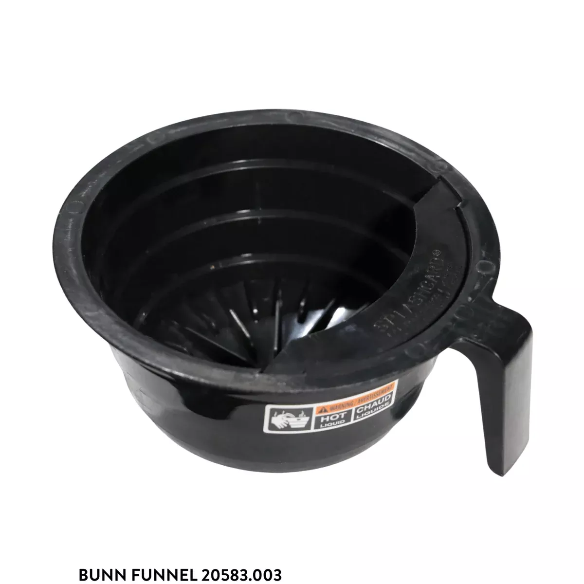 BUNN FUNNEL BLK PLASTIC 20583.0003