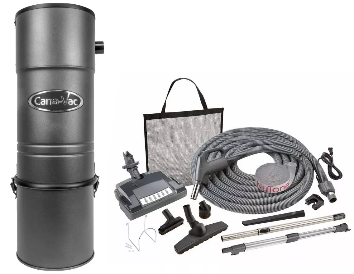 Cana-Vac ACAN60A and Nutone CS500 Pig-Tail Combo Kit