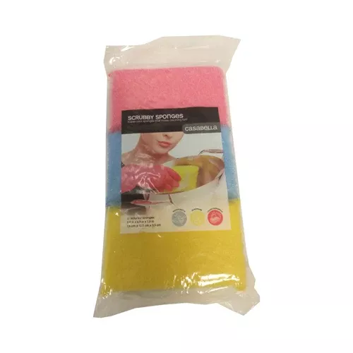 Casabella Colored Scrub Sponges