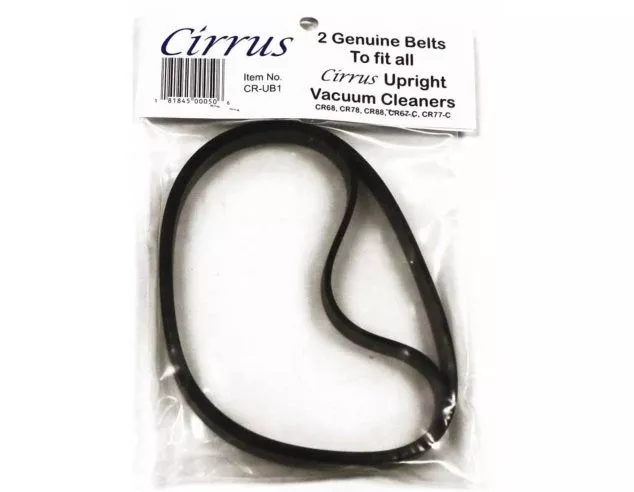 Cirrus CR-UB1 Upright Vacuum Belt 2 Pack