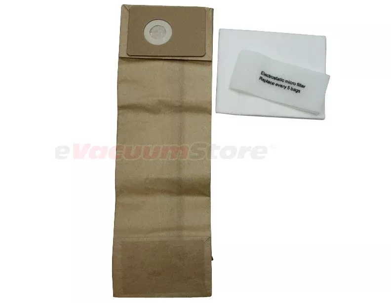 Clarke Carpetmaster Bags - 10 pack w/ 2 Pre-Filters -Generic