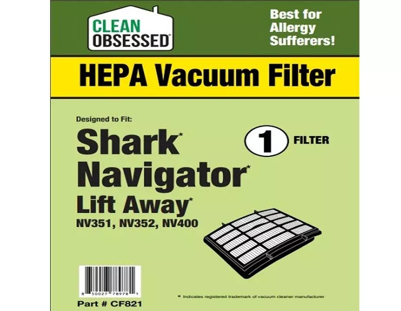 Clean Obsessed Shark Navigator HEPA Filter