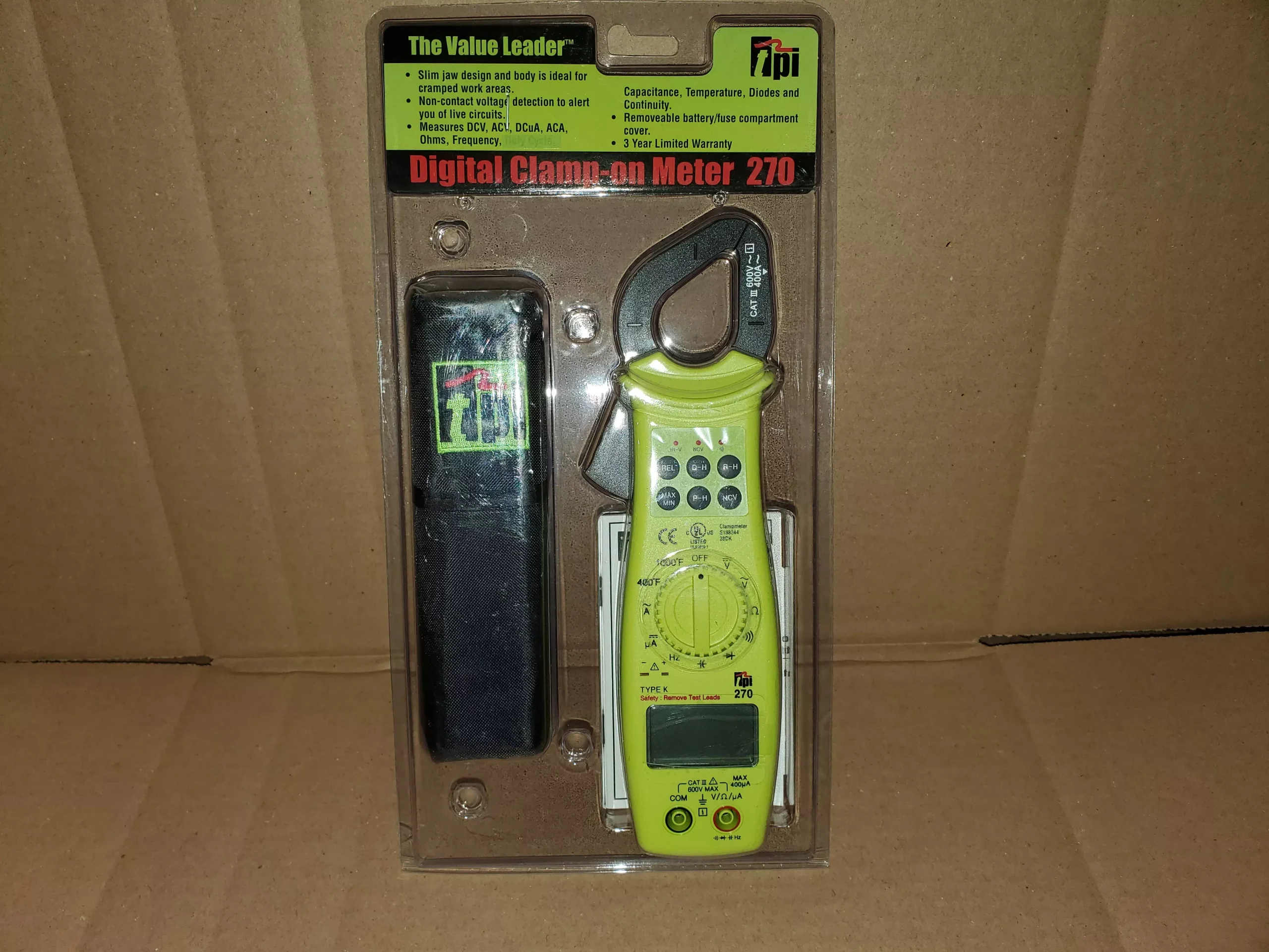 Digital Clamp-On Meter 270