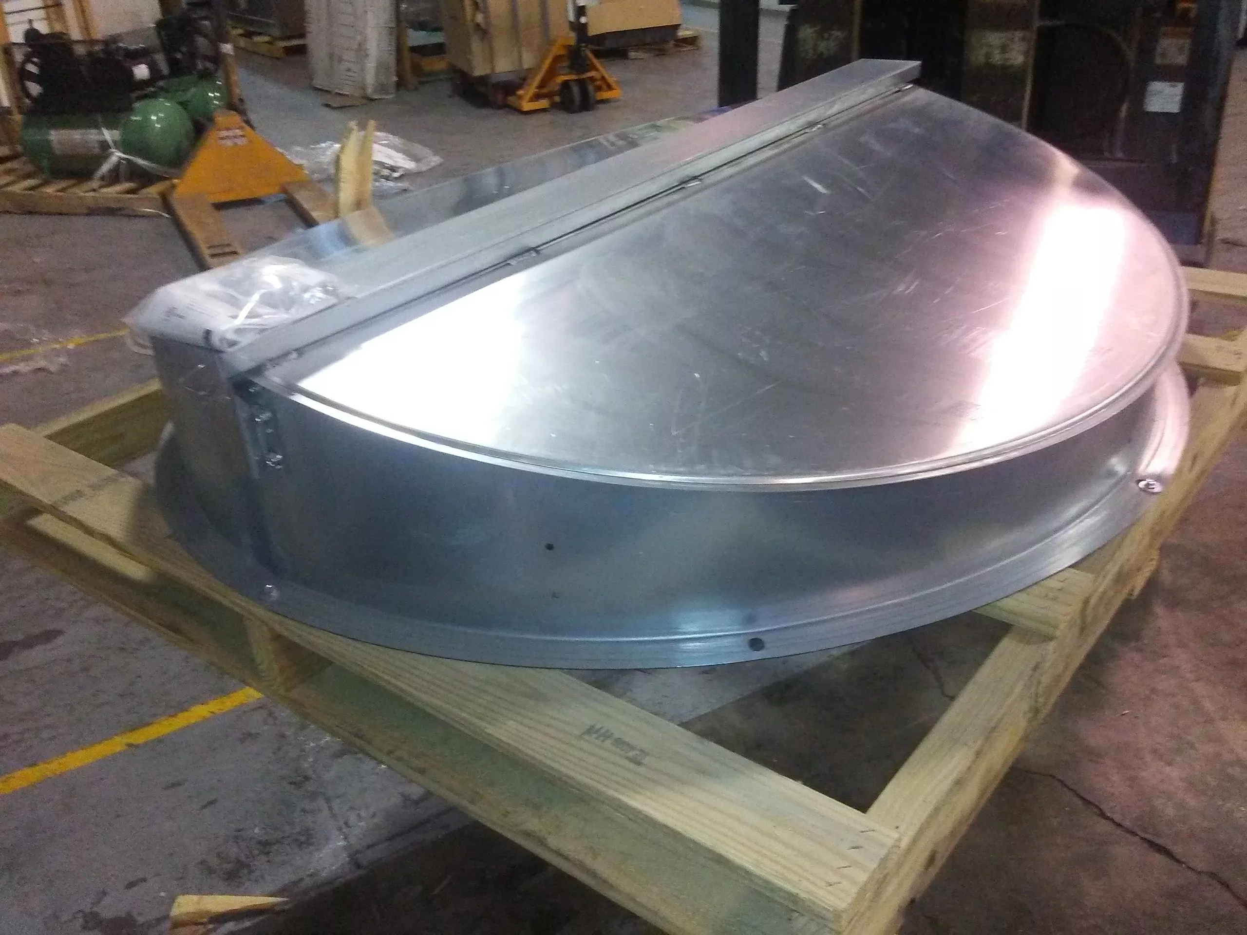 Discharge Cap, 50-13/32"H, Unfinished