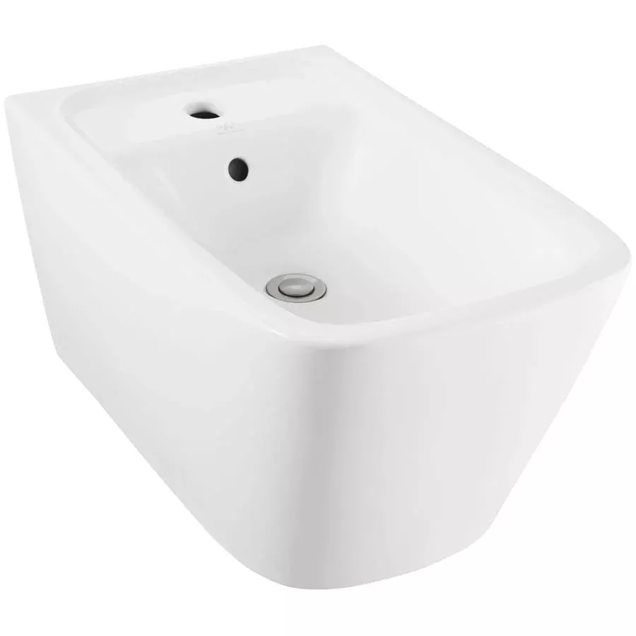 Dvx Modulus Wall Mounted Bidet, Canvas White