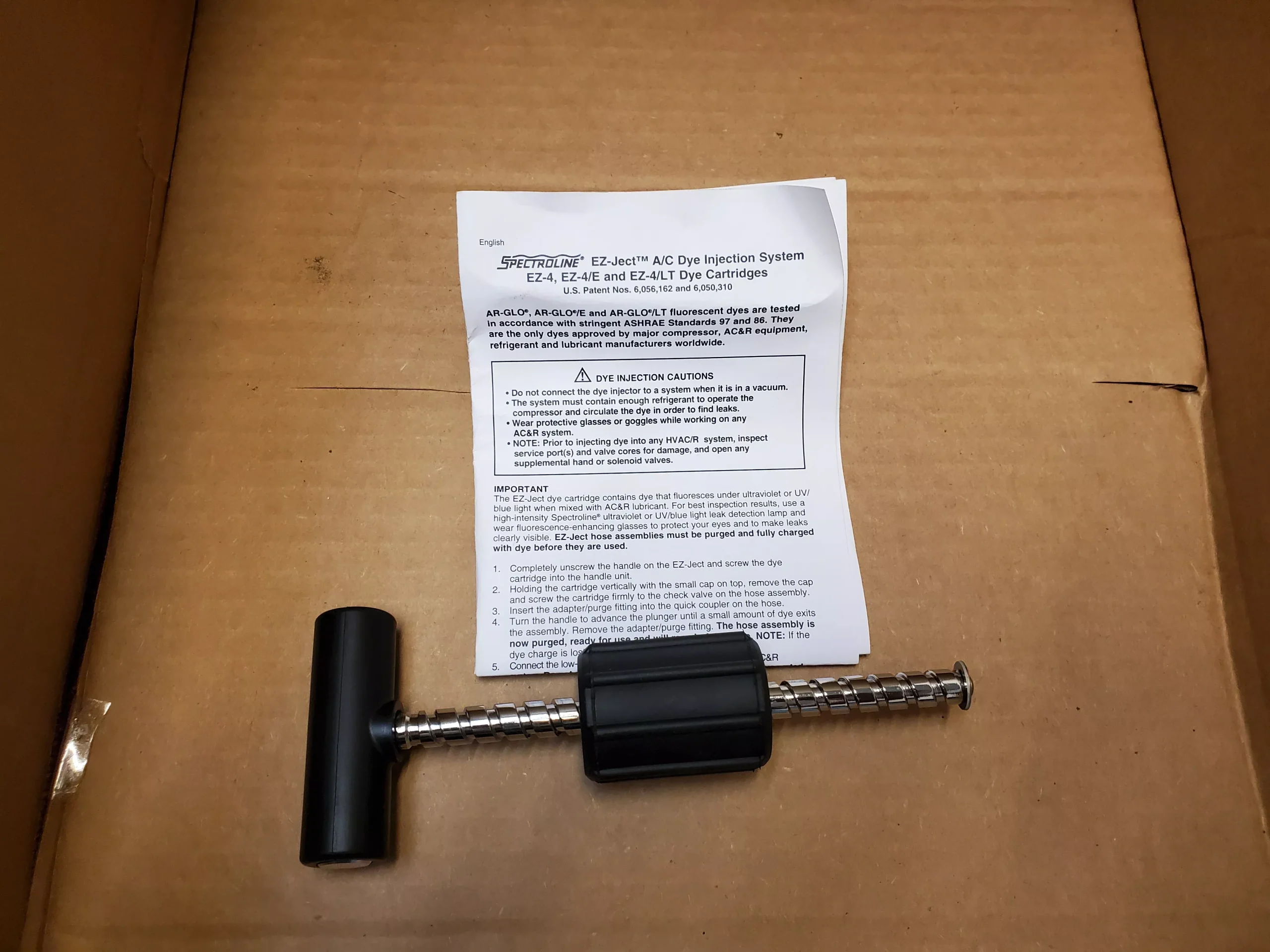 Dye Injector Assembly