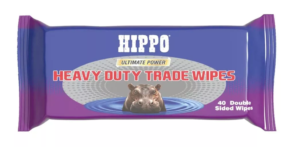 Hippo Heavy Duty Trade Wipes - 40 Pack