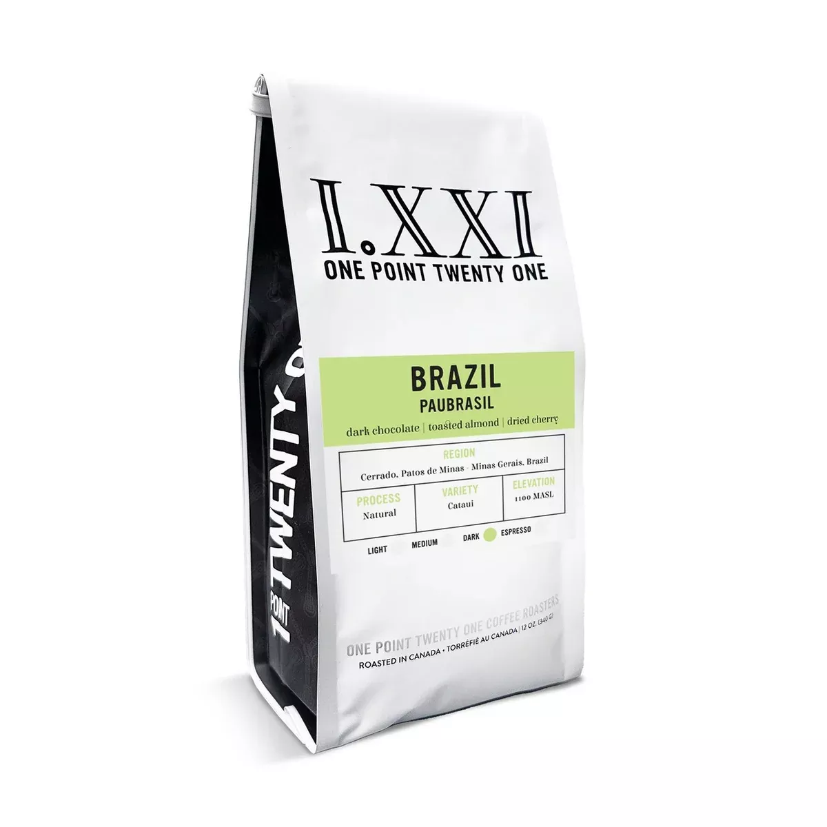 I.XXI Brazil Paubrasil Whole Bean Coffee, 12 oz.