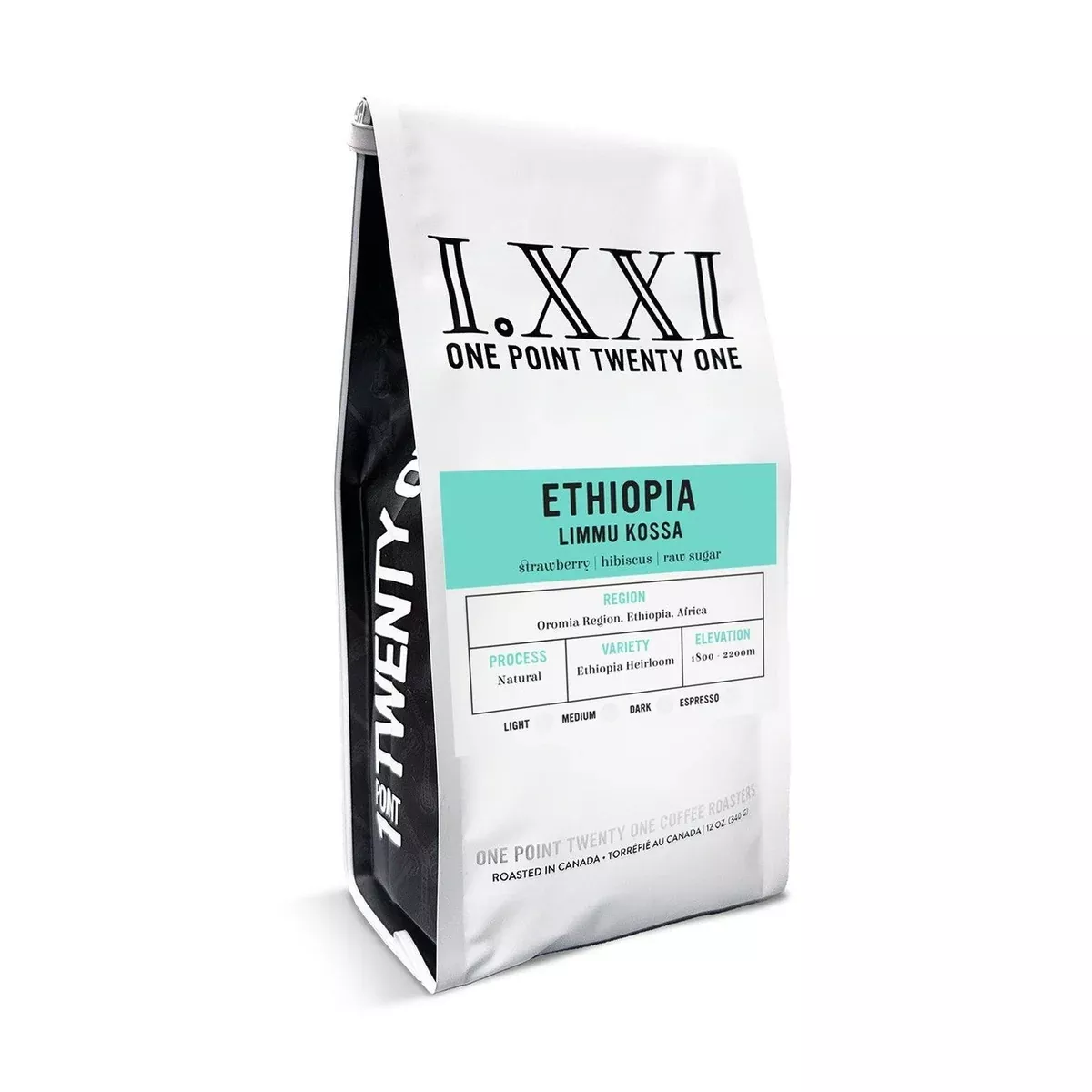 I.XXI Ethiopia Limmu Kossa Whole Bean Coffee, 12 oz.