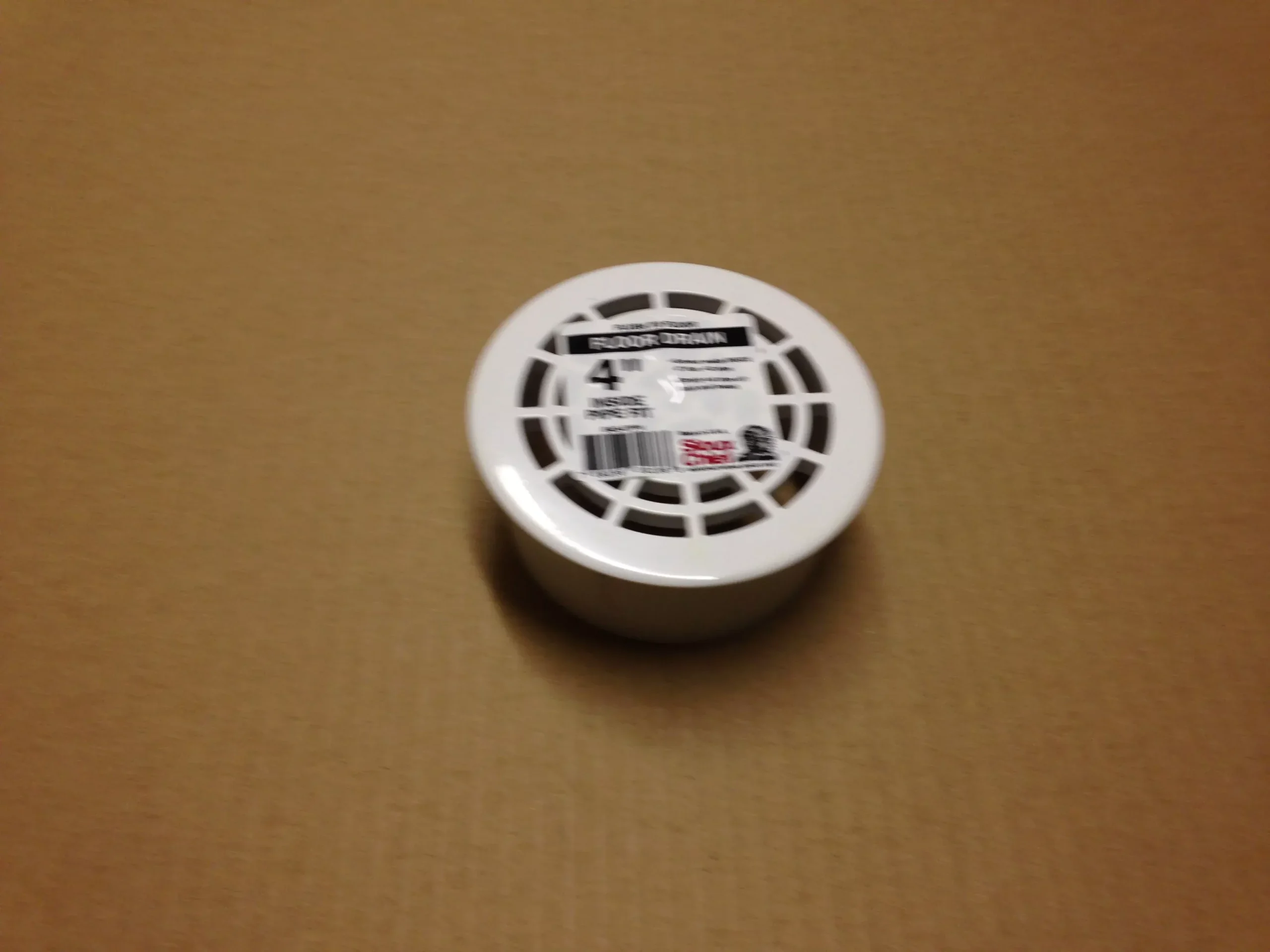 Inside Pipe Floor Drain, 4" (Sold As 10 Per Box)