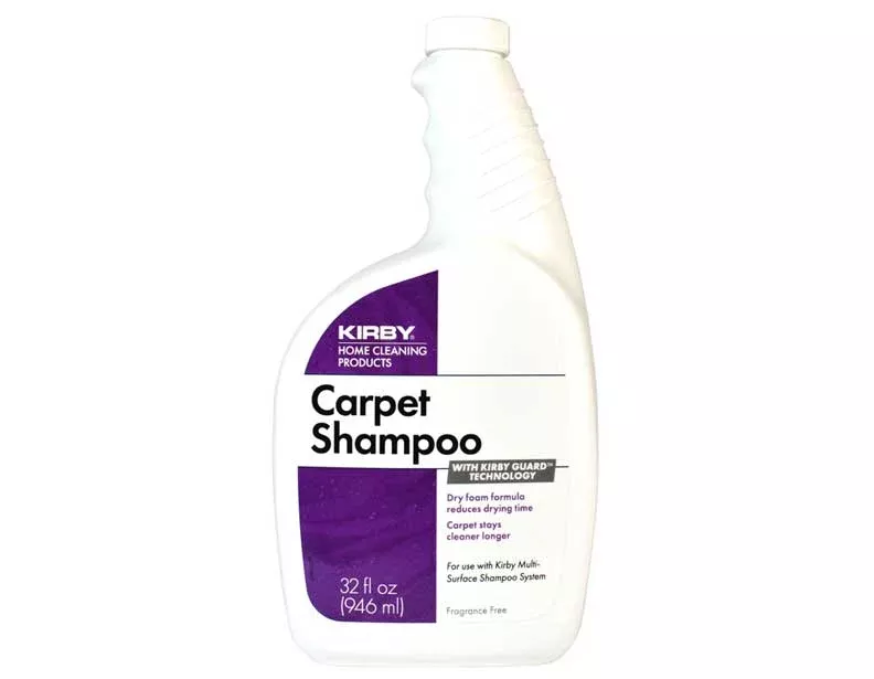 Kirby Carpet Shampoo Unscented Allergen Cleaner 32 oz