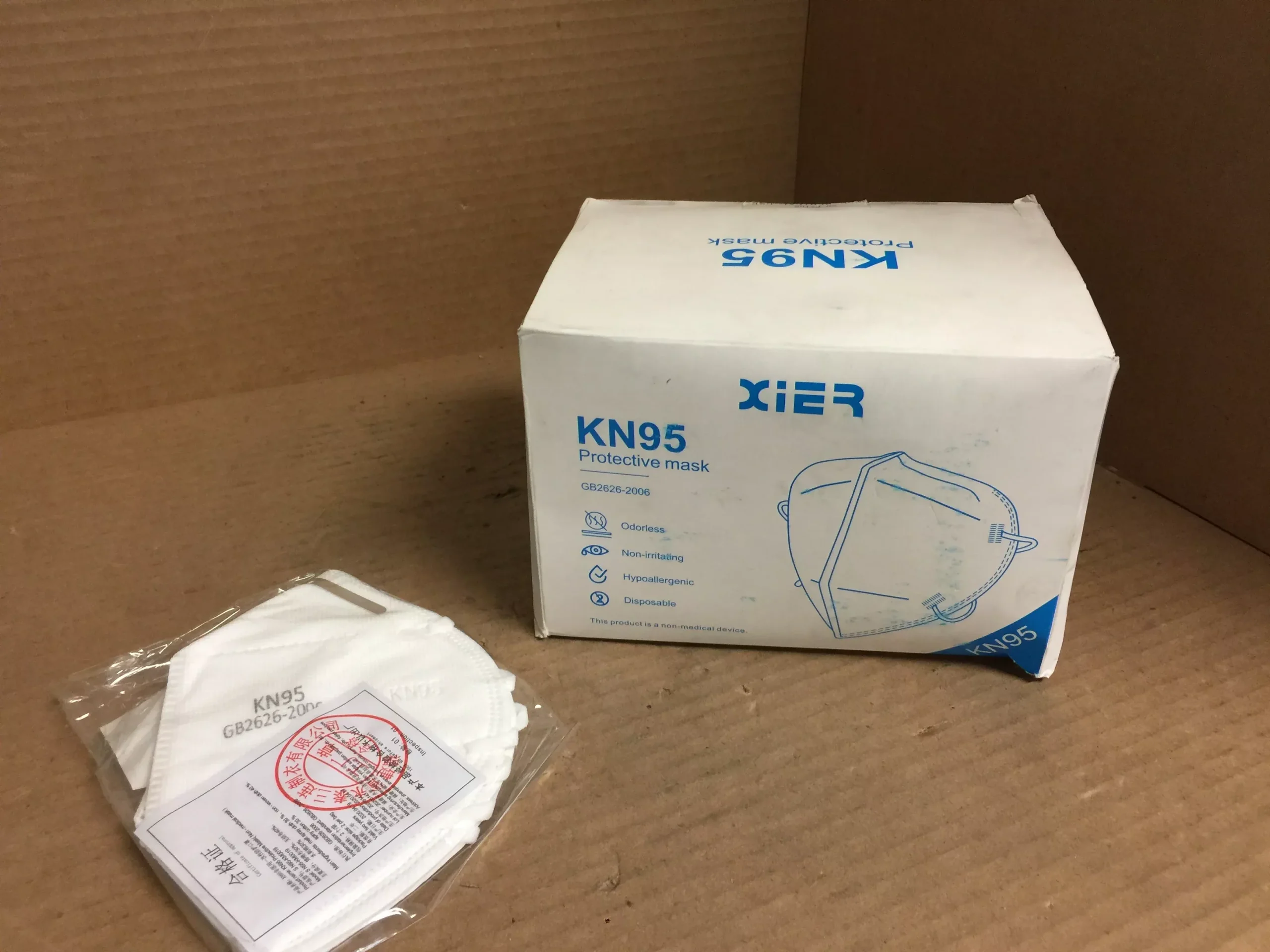 KN95 Protective Mask; 20 Pairs