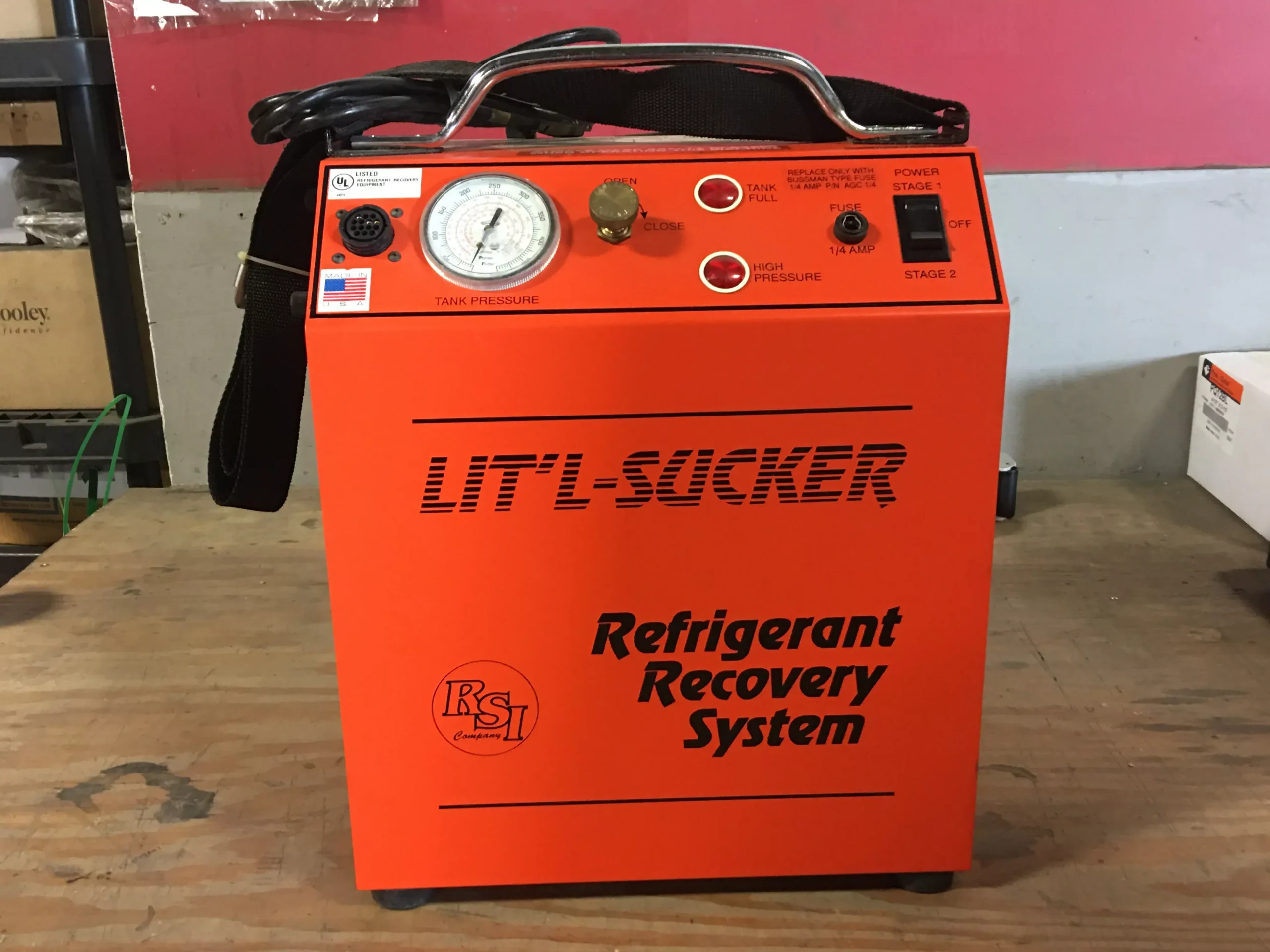 Lit'l-Sucker Multi-Refrigerant Recovery System 120/60-12A