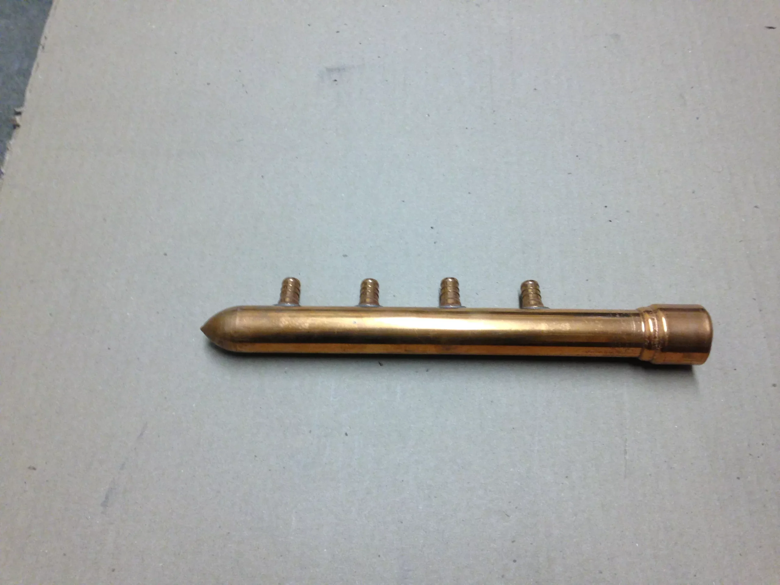 Manifold 4 Port 1" CPVC X Spun Closed