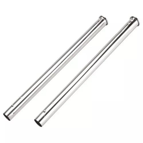 NuTone CT132 Nutone Button Lock Wand Chrome Set of Two