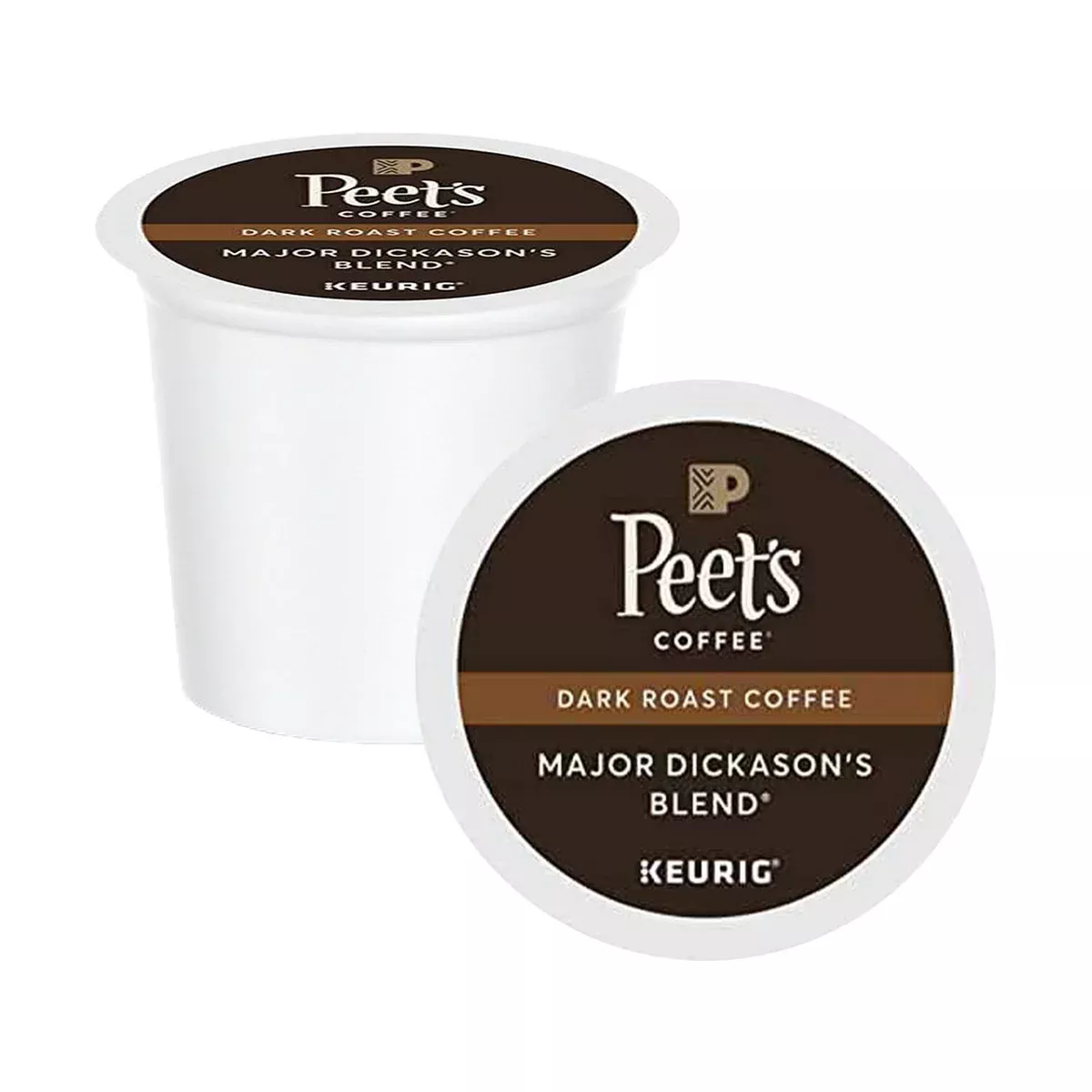 Peet's Coffee Major Dickason's Blend K-Cup Pods 10 Pack
