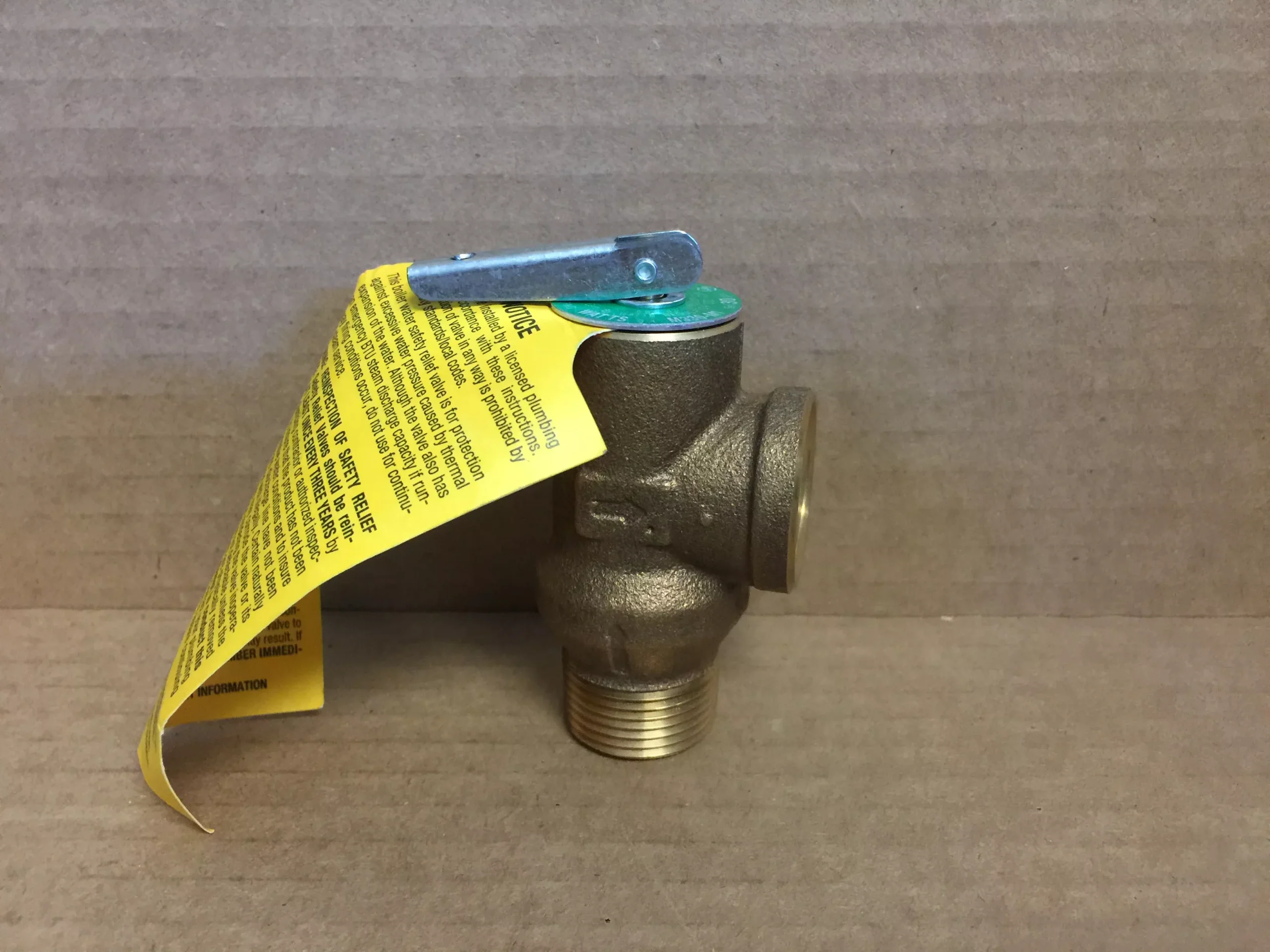Pressure Relief Valve, 3/4"
