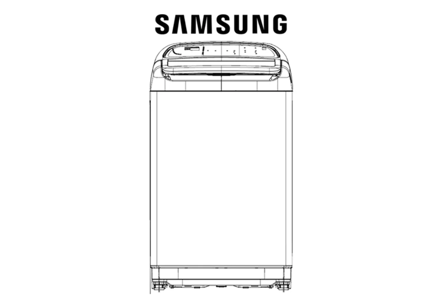 Samsung Washing Machine Pump Cover - DC63-01586A