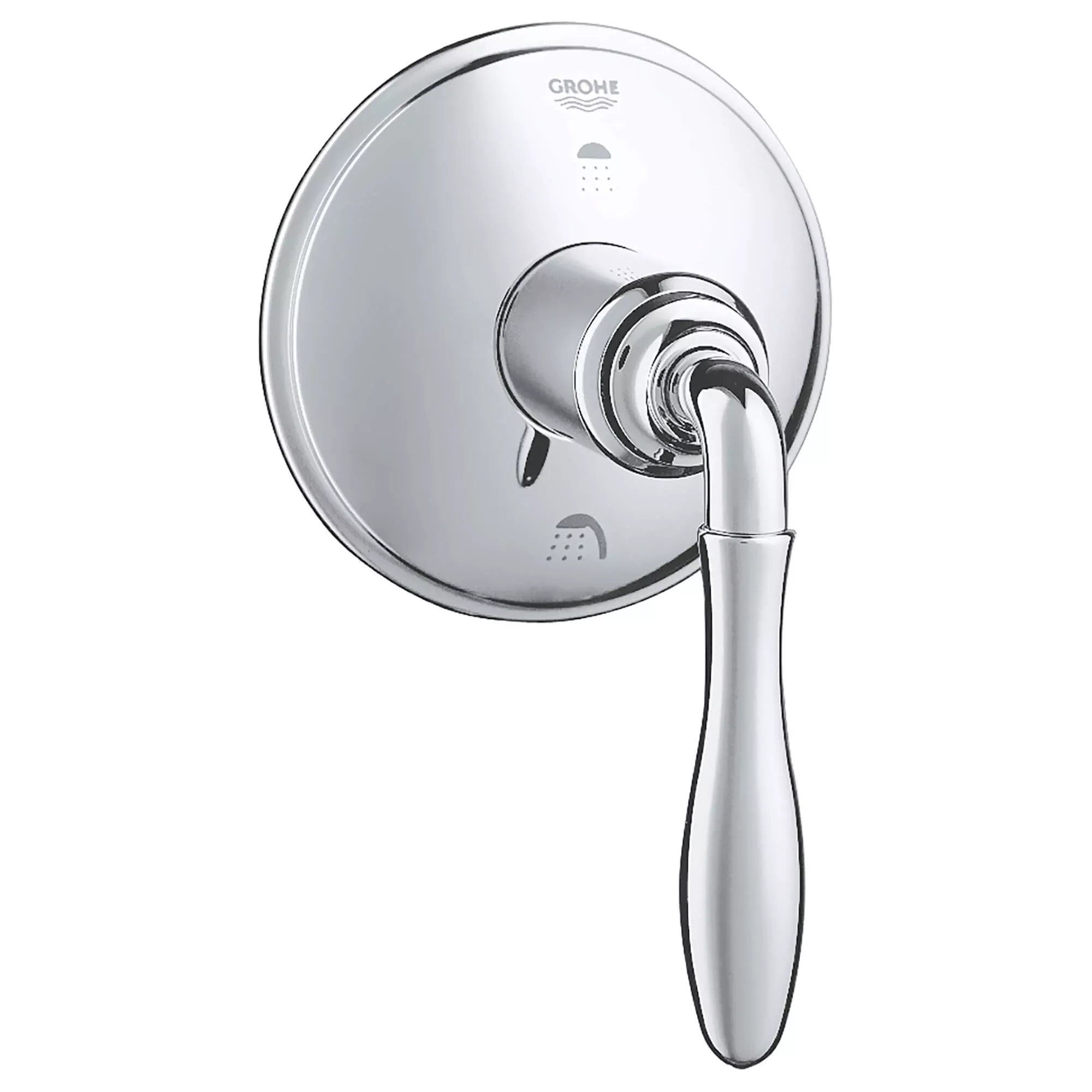 Seabury 3-Port Diverter Trim Lever Handle, Satin Nickel