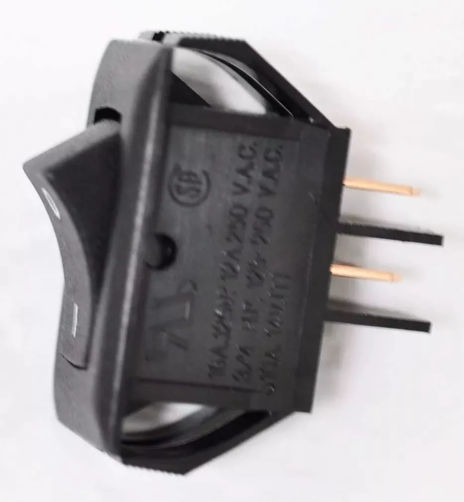Shop Vac Black Rectangle Rocker 464A On/Off Switch with 2-Posts #82303041