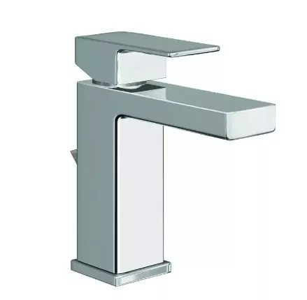 Single Handle Chrome Lavatory Faucet