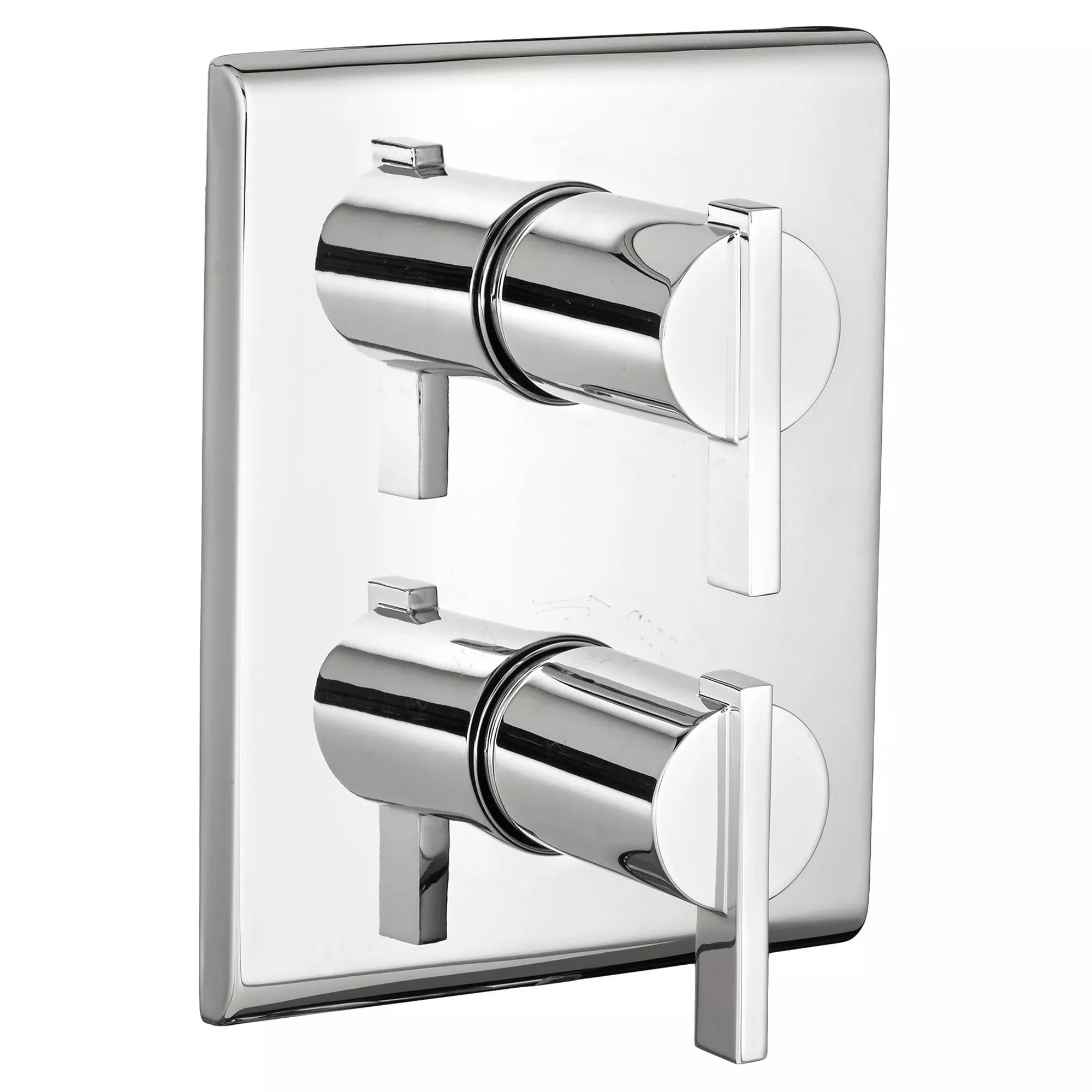 Time Square 2-Handle Thermostat with Volume Control Trim Kit
