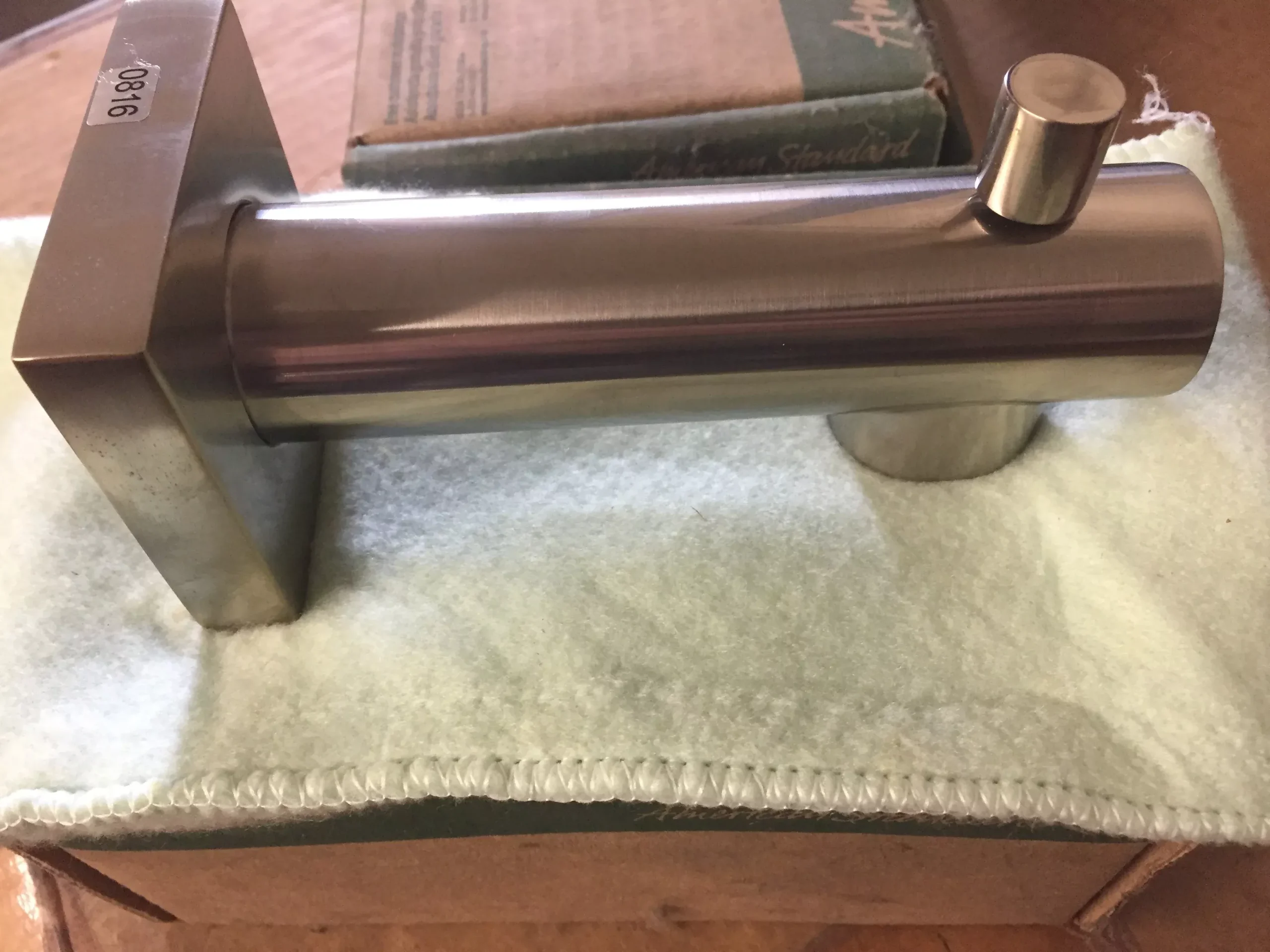 "Town Square" Diverter Tub Spout; Satin