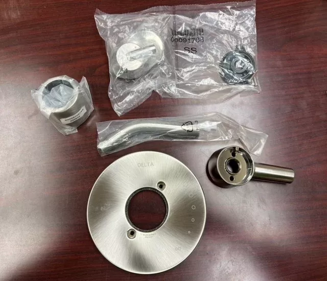 Trinsic Single-Handle Shower Trim Kit; Stainless, Less Showerhead