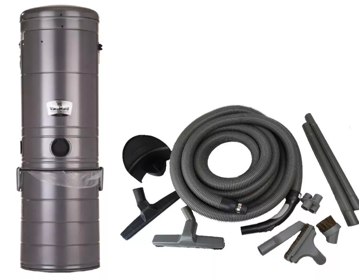 VacuMaid SR46 Central Vacuum and Bare Floor Combo Kit