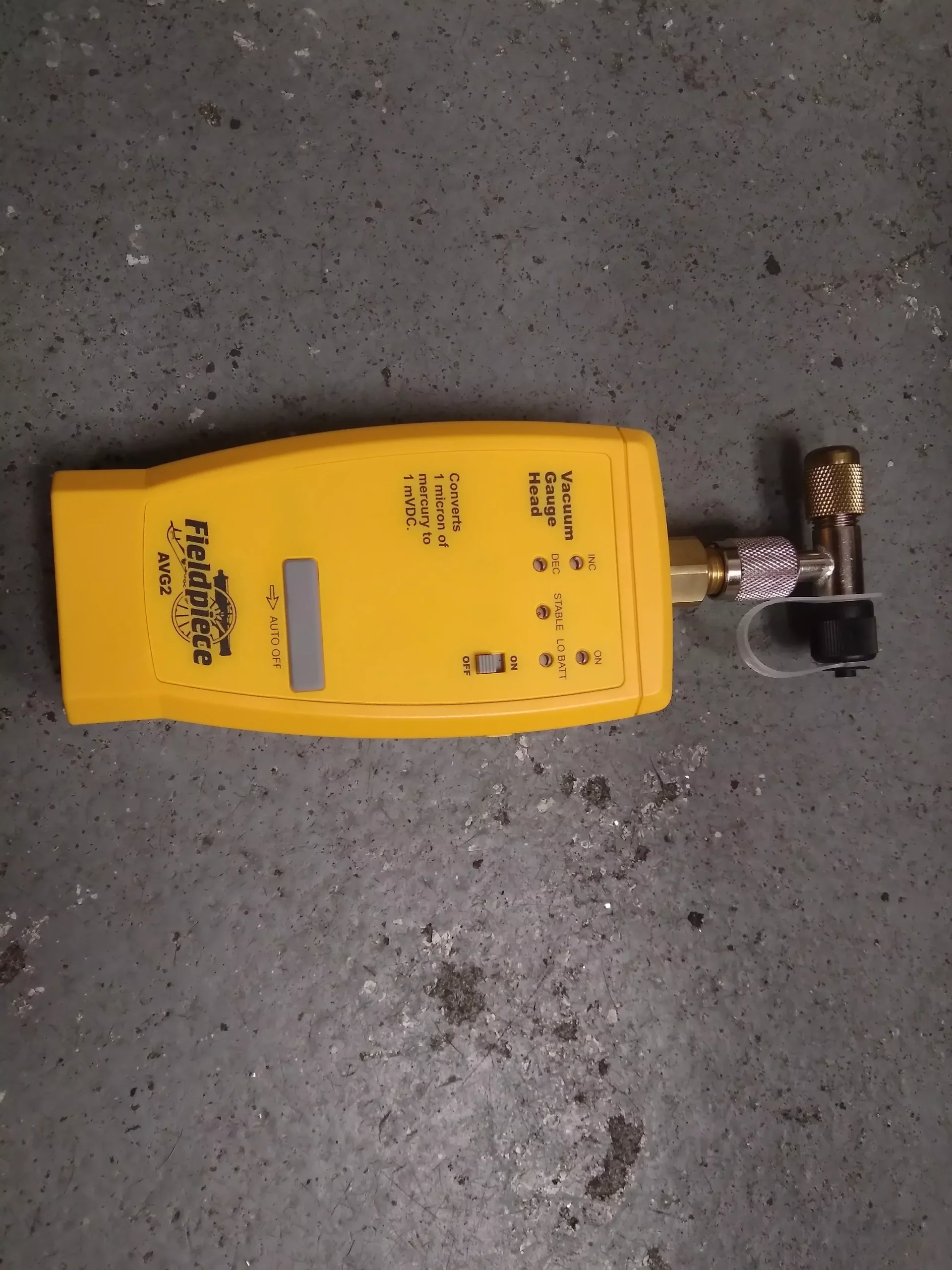 Vacuum Gauge Accessory Head