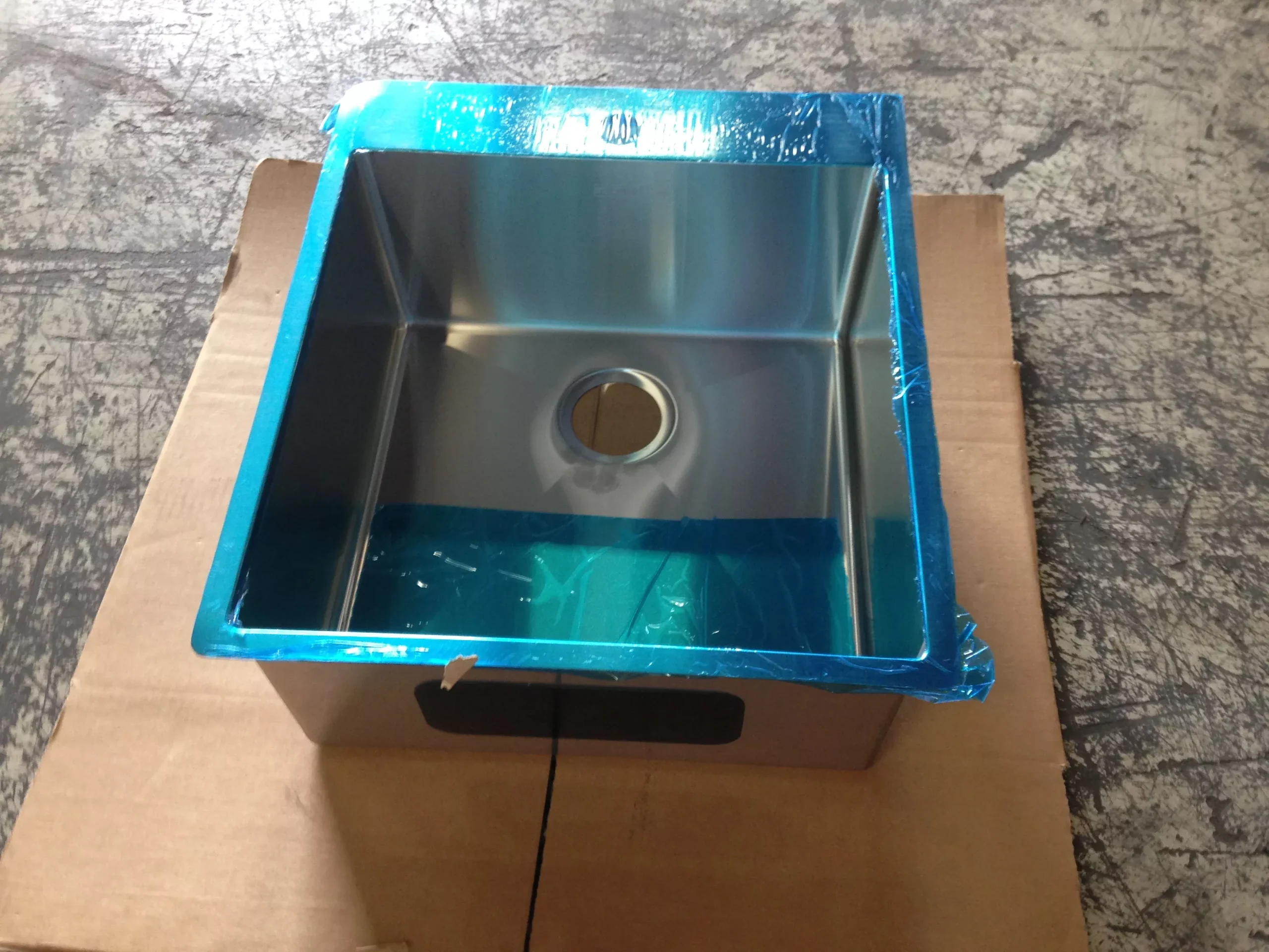 Vector 19 1/2" Dual Mount Single Basin 18 Gauge Stainless Steel Kitchen Sink