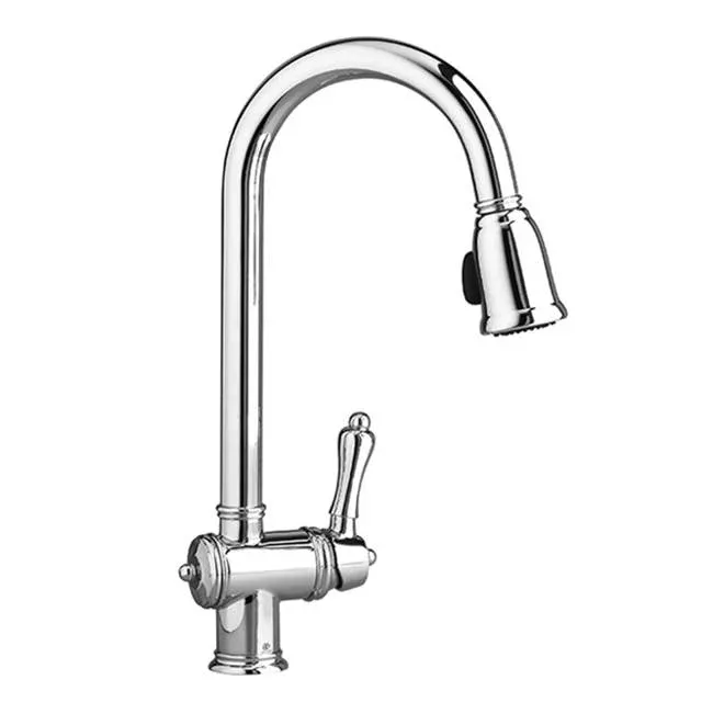 Victorian Single Lever Pull Down Kitchen Faucet