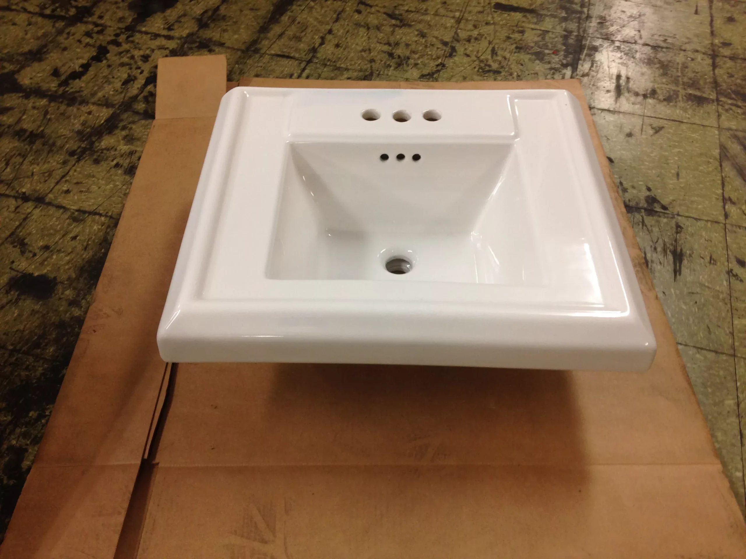 White Lavatory Bowl